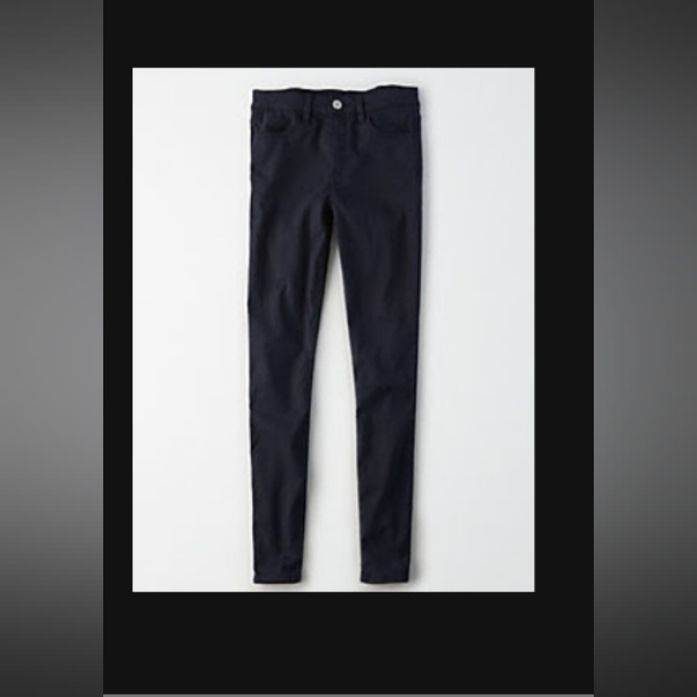 American Eagle Outfitters Dark Navy High Rise Jeggings